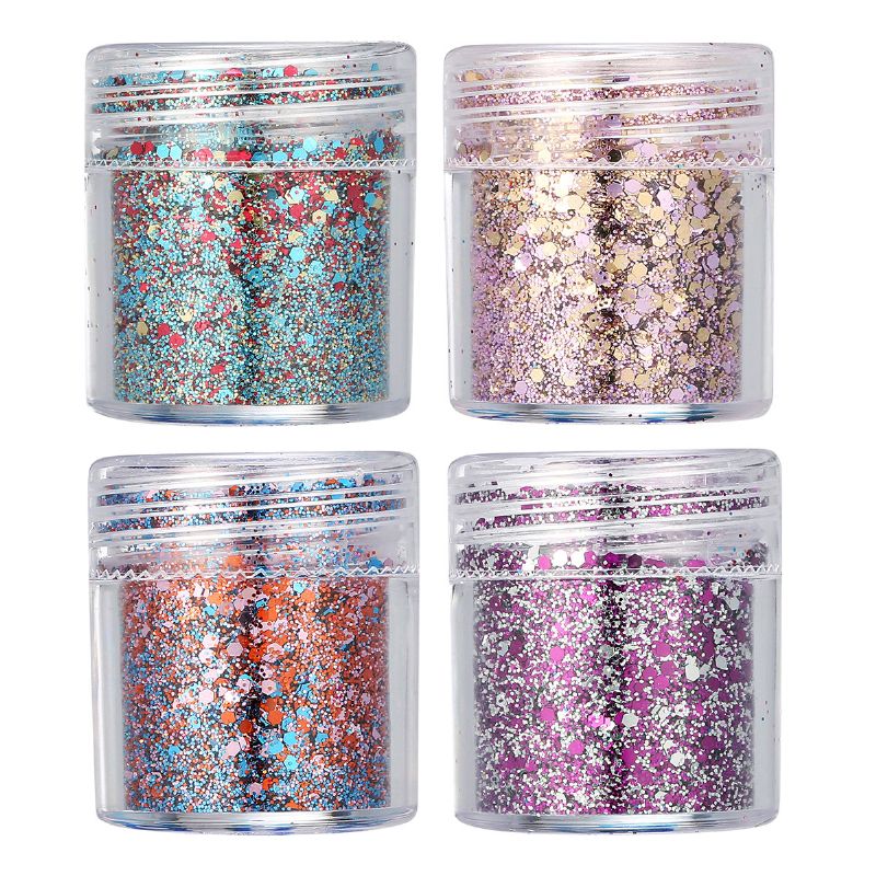 Nail Art Glitter Dust Powder Paljetter Tips 3d Manikyr Dekor