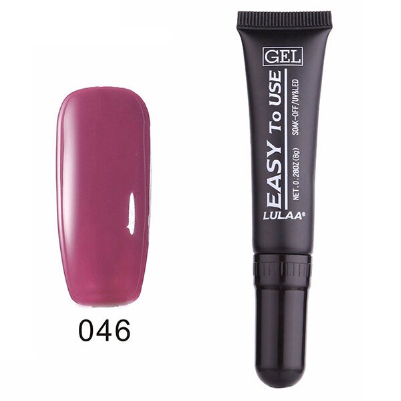 Pure Color Uv Gel Polish Nail Art Top Base Coat