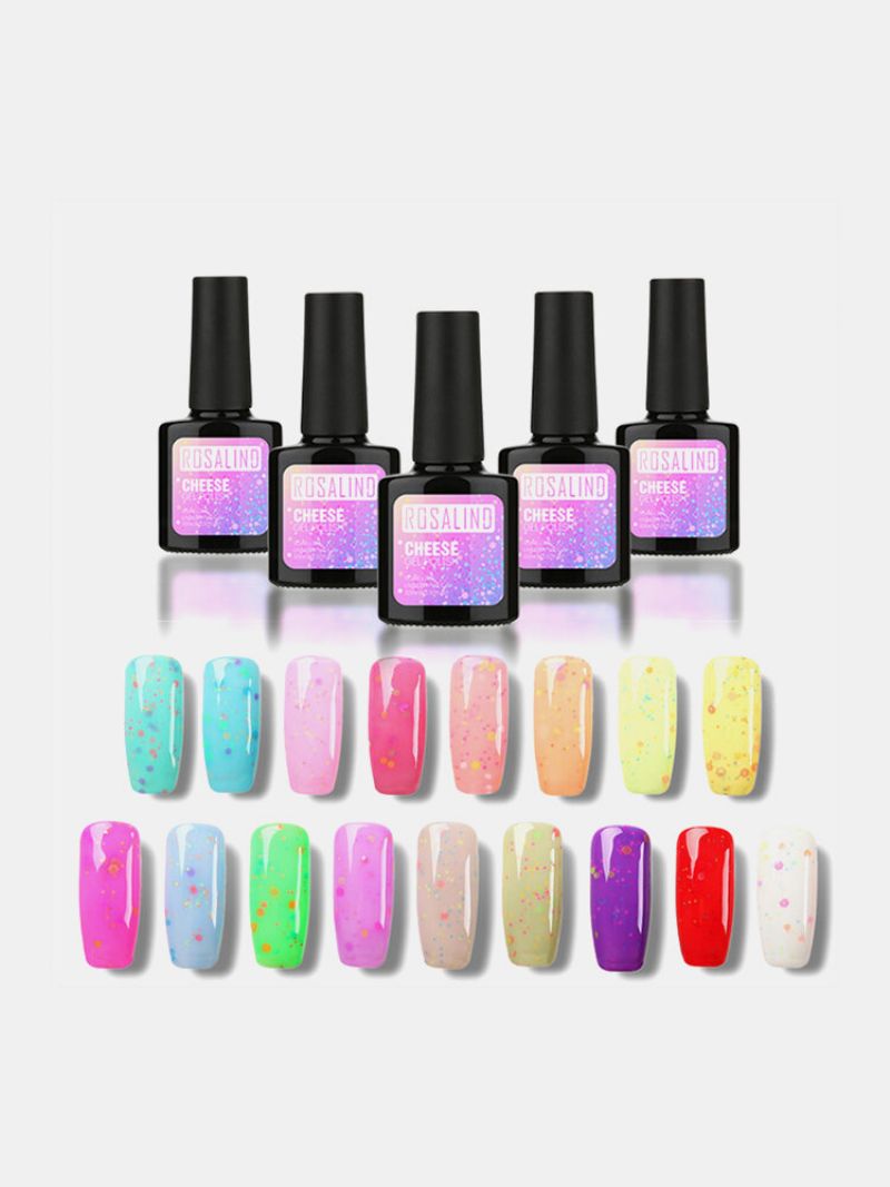 Rosalind Colorful Cheese Uv Negle Gel Polish Lakk 10ml