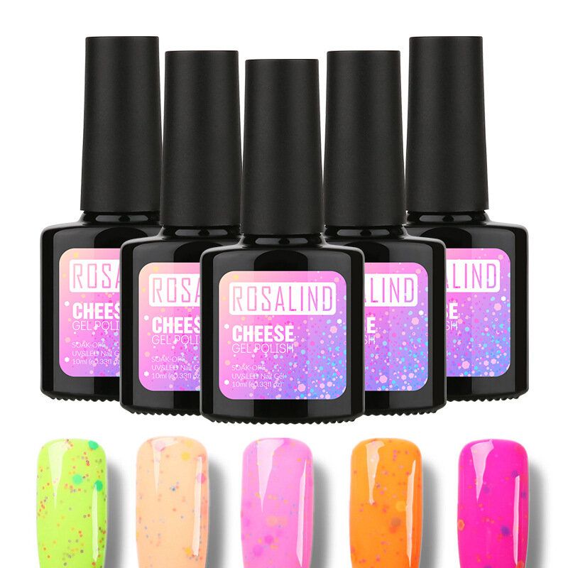 Rosalind Colorful Cheese Uv Negle Gel Polish Lakk 10ml