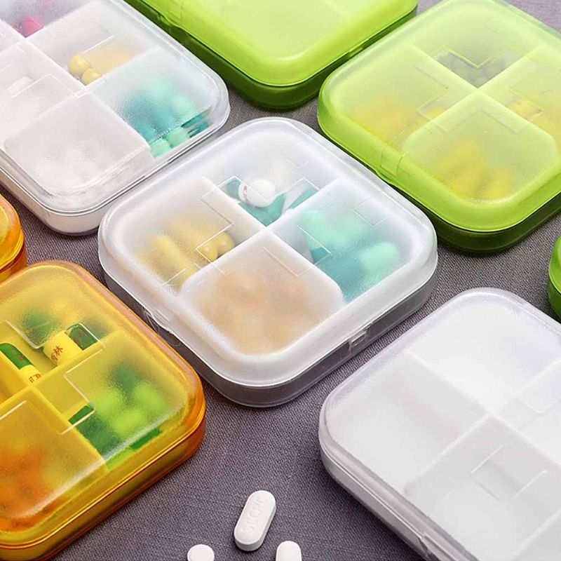 7 Day Organizer Mini Pilleboks Plast Medisinboks For Piller Vitamintabletter En Ukes Pillebeholder