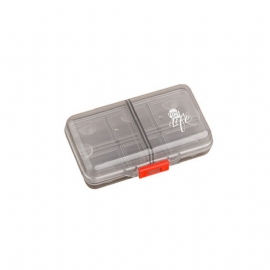 Ukentlig Pocket Pill Organizer Vitaminer Piller Holder Dispenser Reiseplanlegger Forretningsreise Medisinbeholder