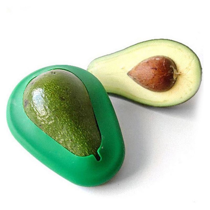 2 Stk Avocado Huggers Food Grade Silikon Kjøleskapsorganer Gjenbrukbar Avokadoholder