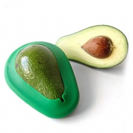 2 Stk Avocado Huggers Food Grade Silikon Kjøleskapsorganer Gjenbrukbar Avokadoholder