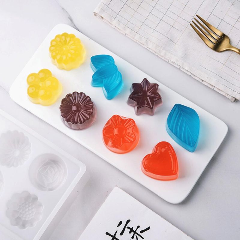 2 Stk Jelly Pudding Form Diy Bake Sjokolade Ice Cube 8