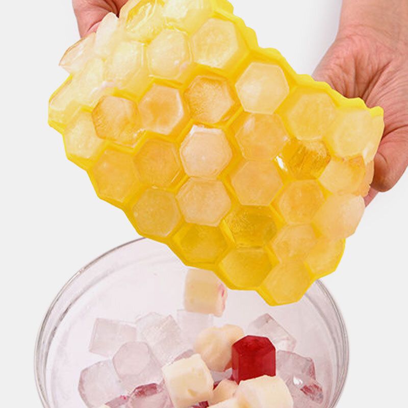 37 Grid Honeycomb Silikon Ice Cube Diy Crushed Ice Ice Maker Ice Mold