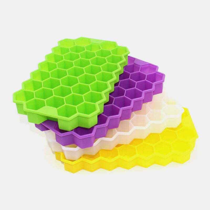 37 Grid Honeycomb Silikon Ice Cube Diy Crushed Ice Ice Maker Ice Mold