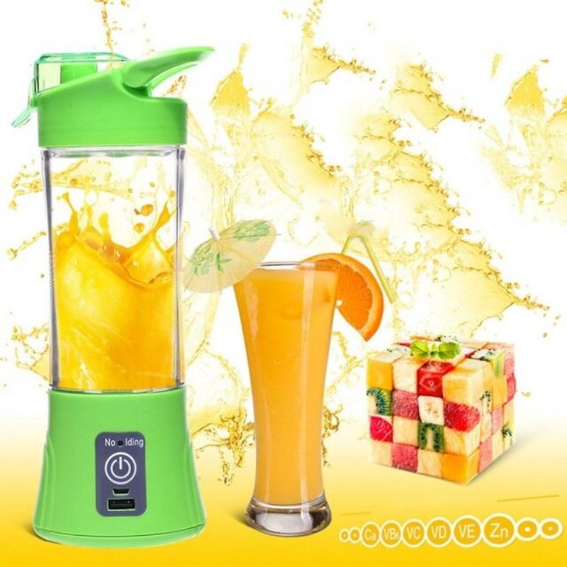 400ml Mini Juicer Oppladbar Multifunksjon Elektrisk Juicekopp Hjemmeportabel