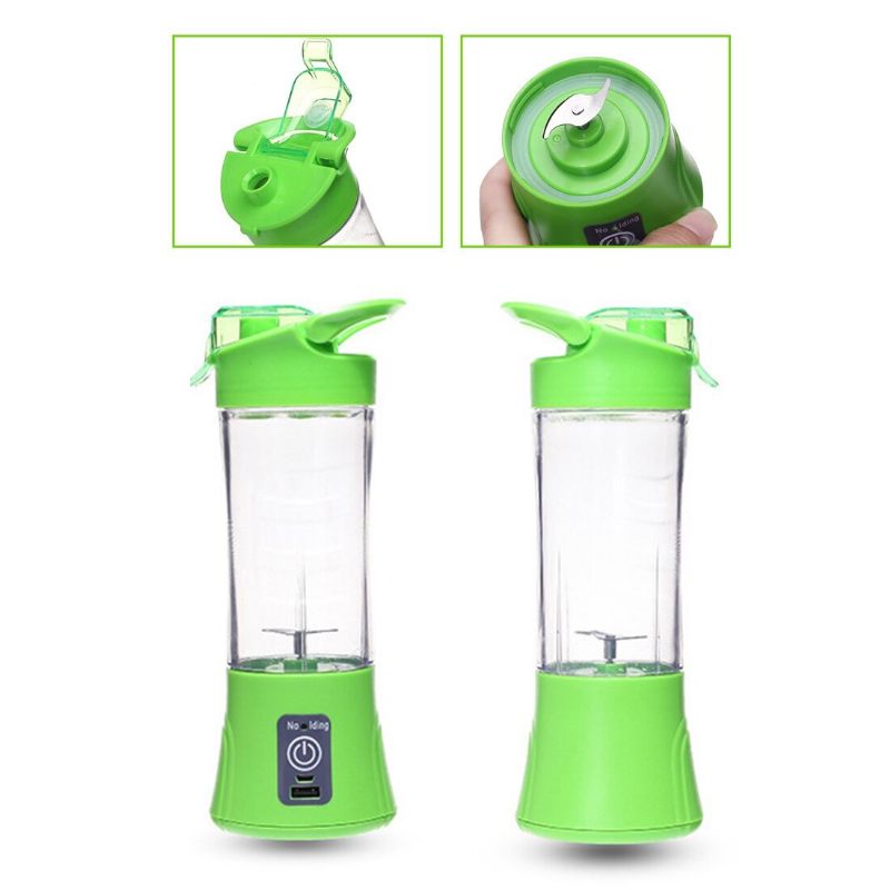 400ml Mini Juicer Oppladbar Multifunksjon Elektrisk Juicekopp Hjemmeportabel