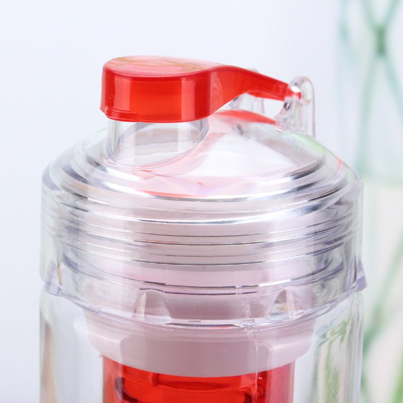 800ml Infuser Vannflasker Sykling Sport Trening Frukttilførsel Bpa-fri