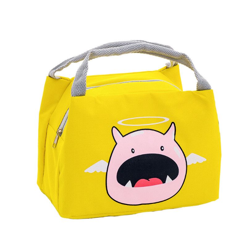 Bærbar Thicken Lunch Tote Bag Oxford Waterproof Cooler Isolert Håndveske Søte Oppbevaringsbeholdere