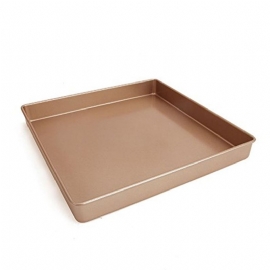 Bakeplate Av Karbonstål Nonstick Brødrister Ovnsbrett Pan Størrelse 11 X 11 X 1.4 Tommer