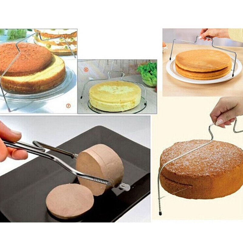 Brødsplitter Bakeware Double Line Cake Layerer