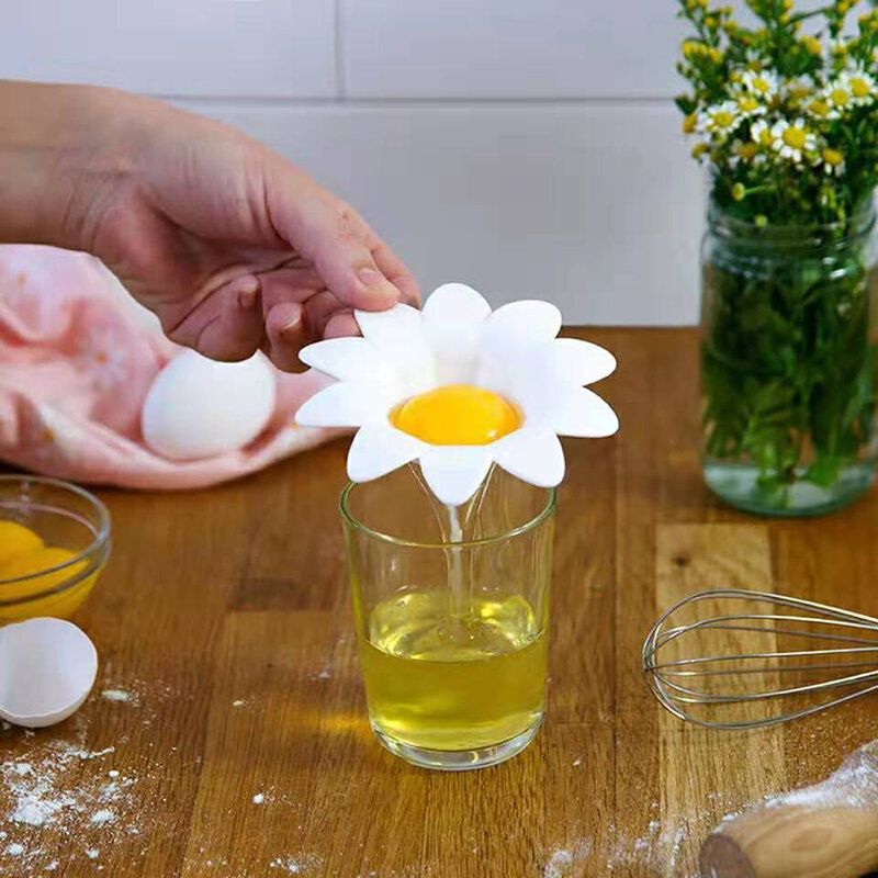 Egg White Separator Daisy Creative Flower Egg