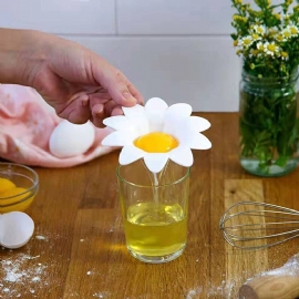 Egg White Separator Daisy Creative Flower Egg