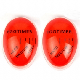 Fargeskiftende Perfekt Egg Timer 2 Pack Varmesensitiv Egg For Kokker Matlaging