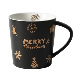 Julepar Krus Dame Creative Nordic Mug Stor Kapasitet Keramikkkopp Kaffekopp