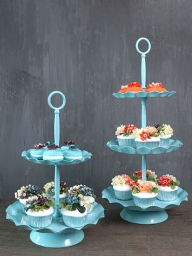 Kakeholder Cupcake Stand Bryllup Bursdagsfest Display Bar