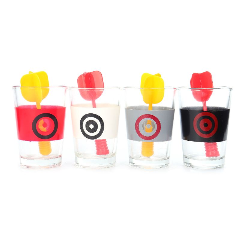 Kcasa Bt-500 Creative Mini Magnet Dart Toy Shot Set Party Entertainment Drikkespill Med Glass Cu