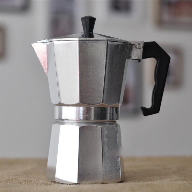 Komfyrtopp Kaffetrakter Aluminium Mokka Espresso Percolator Pot Pot