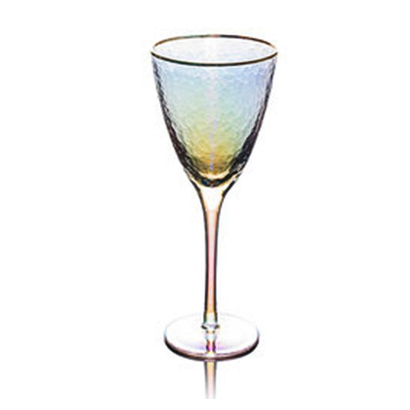 Lon-belagt Med Hammerkantet Designglass Rødvinsglass Family Wine Cocktail Champagneglass