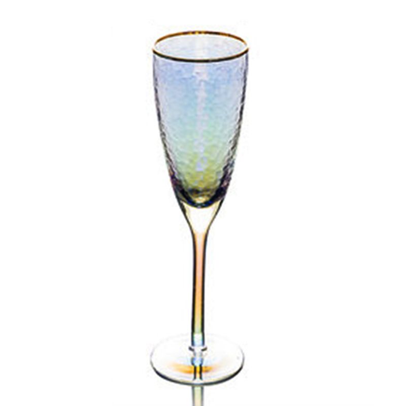 Lon-belagt Med Hammerkantet Designglass Rødvinsglass Family Wine Cocktail Champagneglass