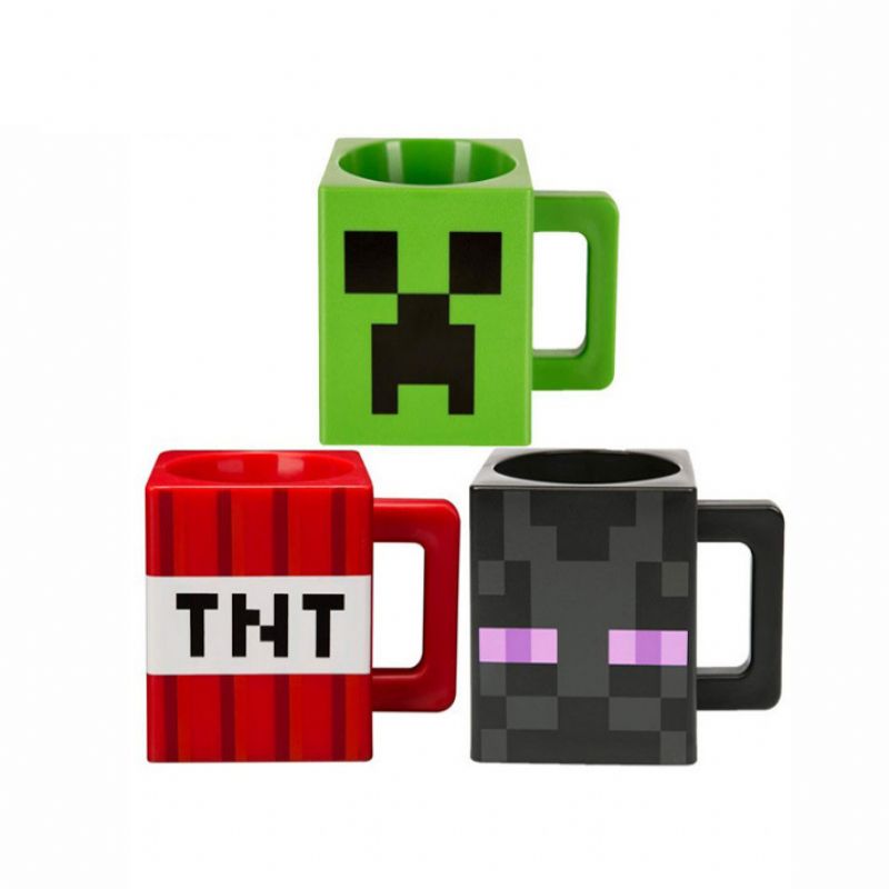 Mc My World Minecraft Lawn Cup Miljøvennlig Plastkrus Kaffekrus Drikkekopp