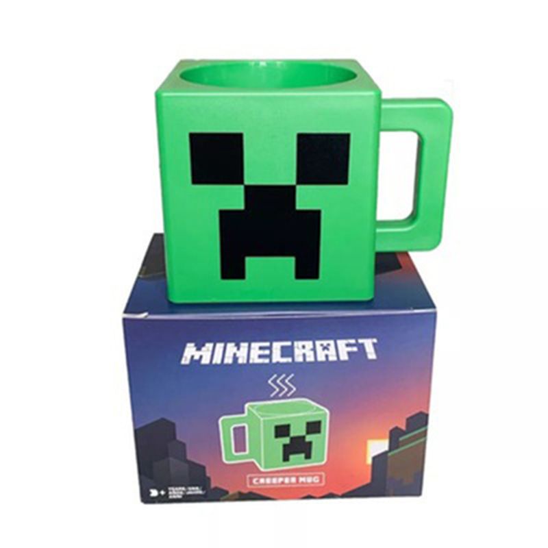 Mc My World Minecraft Lawn Cup Miljøvennlig Plastkrus Kaffekrus Drikkekopp