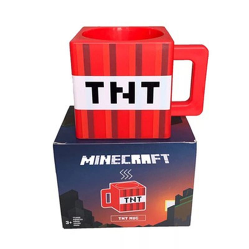 Mc My World Minecraft Lawn Cup Miljøvennlig Plastkrus Kaffekrus Drikkekopp