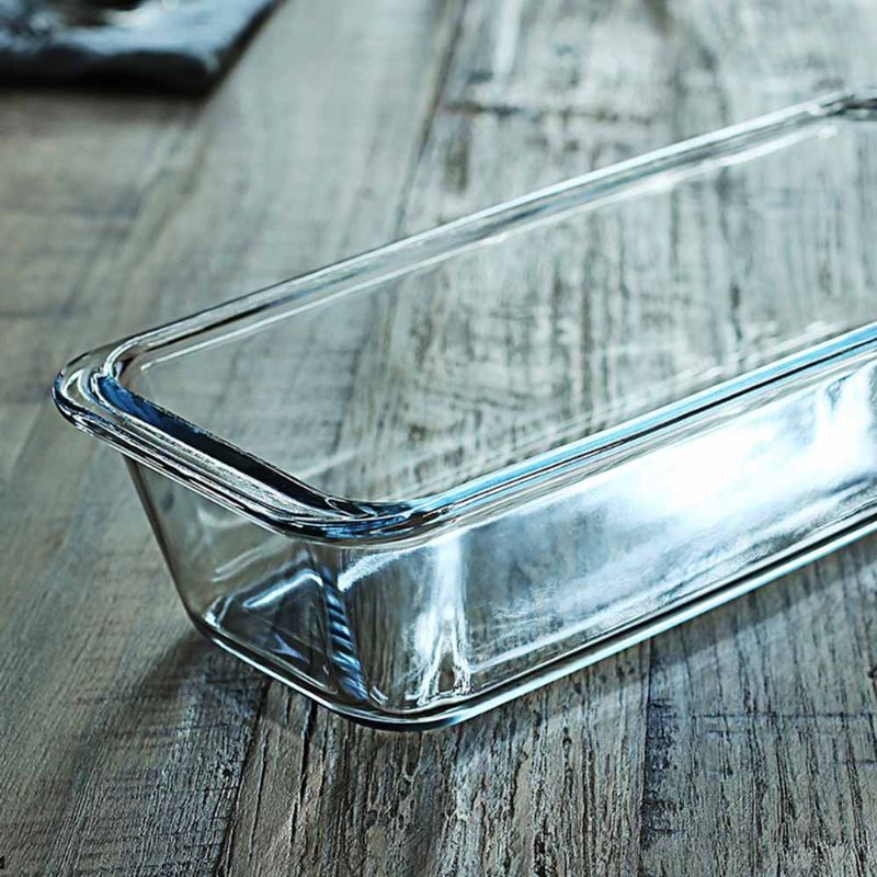 Nonstick Bakeware Glass Toast Pan Kjøkken Essential Premium Food Grade Borosilikat Bakeform For Cake Bakt Ris