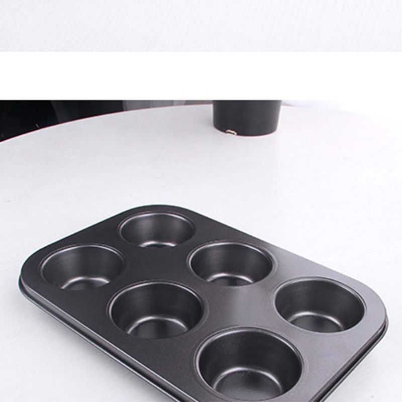 Nonstick Muffins Bakepanne Terteform Slitesterk Rund Kakeform