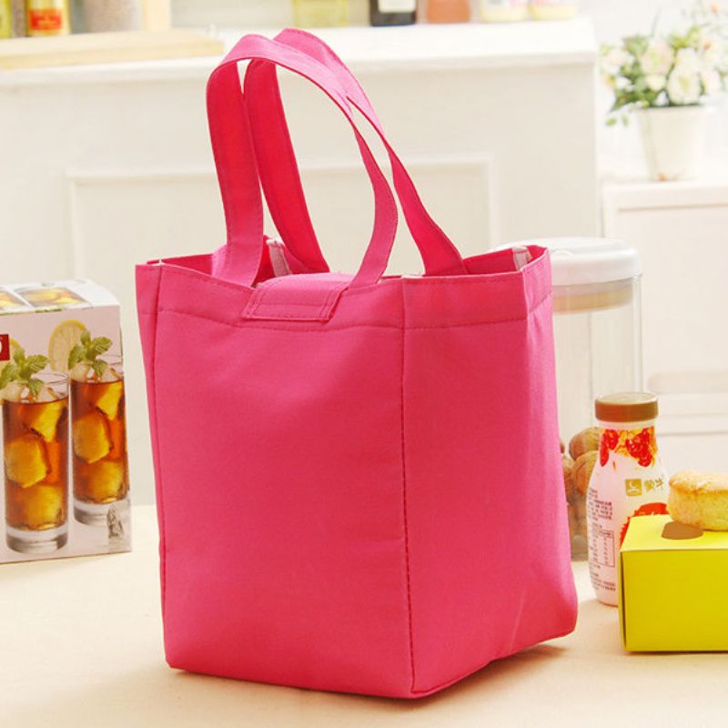 Oxford Waterproof Cartoon Thickening Lunsj Tote Bag Picnic Cooler Isolert Håndveske