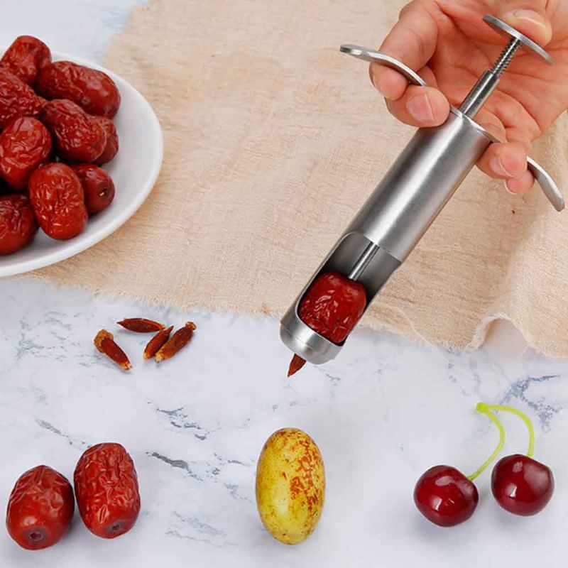 Red Dadler Frøfjerner Fruit Corer Husholdnings Red Tool