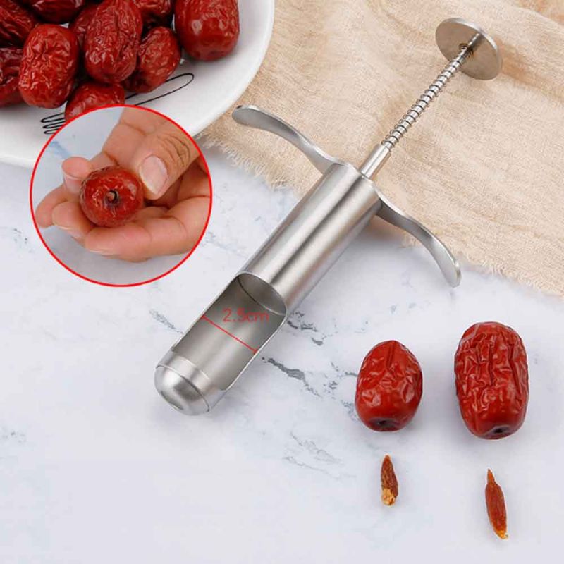 Red Dadler Frøfjerner Fruit Corer Husholdnings Red Tool