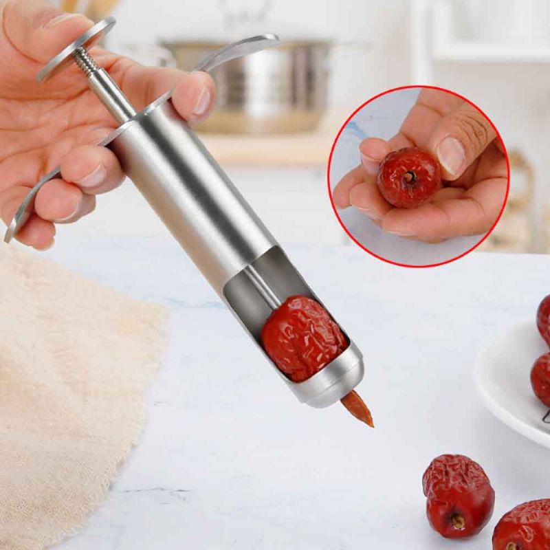 Red Dadler Frøfjerner Fruit Corer Husholdnings Red Tool