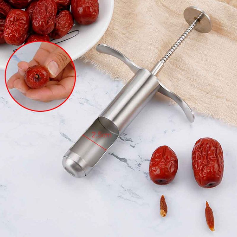 Red Dadler Frøfjerner Fruit Corer Husholdnings Red Tool