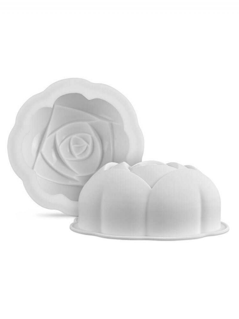 Rose Silikon Kakeform Baking Pan Kake Dekorere Verktøy Konditorform Bakeware