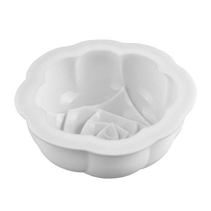 Rose Silikon Kakeform Baking Pan Kake Dekorere Verktøy Konditorform Bakeware