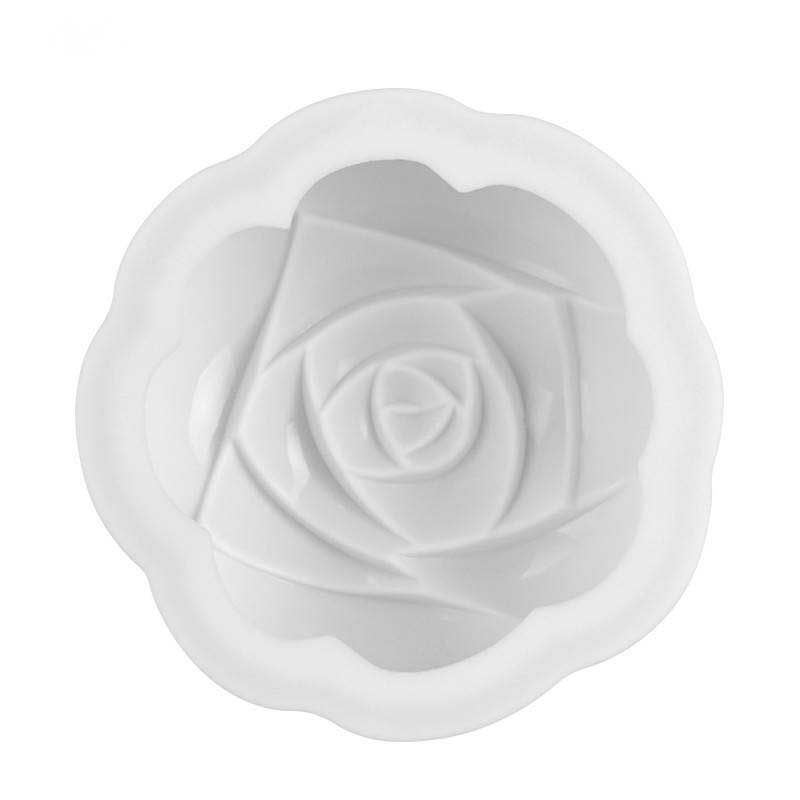 Rose Silikon Kakeform Baking Pan Kake Dekorere Verktøy Konditorform Bakeware