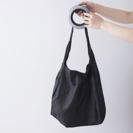 Rund Fasjonal Roterende Sammenleggbar Oppbevaring Shopping Bag Bærbar Stor Nylon Bag