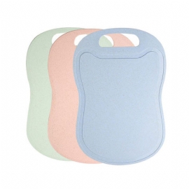 Wheat Straw Cutting Board Baby Food Frukt Kitchen Panel