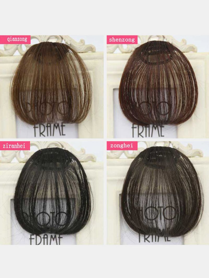 Mini Bangs Air Hair Extensions No-trace Wig Piece