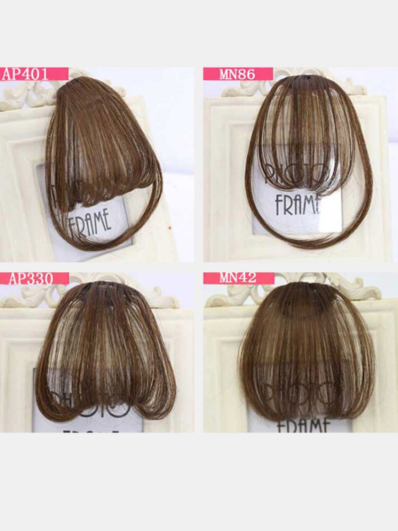 Mini Bangs Air Hair Extensions No-trace Wig Piece