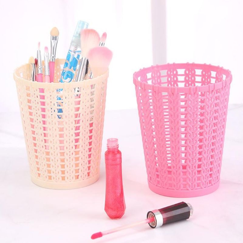 Desktop Blyantholder Organizer For Penner Klips Saks Multipurpose Cosmetics Kontorrekvisita Hjem Skole Kontor Essential