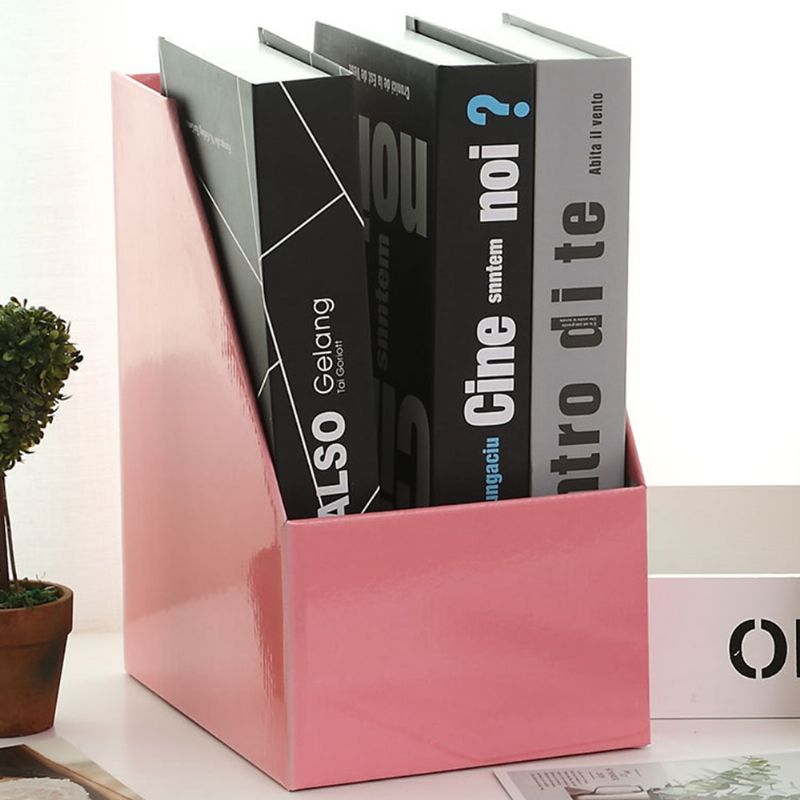 File Folder Organizer Rack - Tykk Kraft Paper Office Organizers Skap