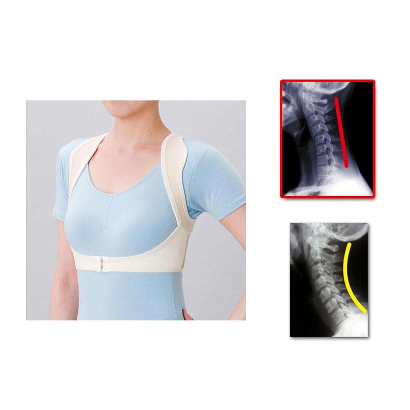 Justerbart Posture Corrector Belte Kvinner Bryst Ryggstøtte Anti Humpback Beauty Chest Corset