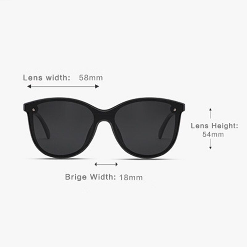 Menn Womens Square Vogue Polarized Solbriller Gul Night Vision Goggles Pc Outdoor