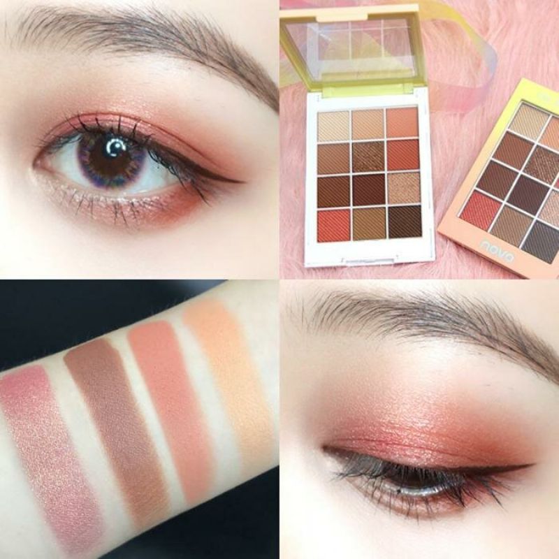 Rainbow Sugar Matte Eyeshadow Palette Maple Leaf Langvarig Øyenskyggepalett Øyemakeup