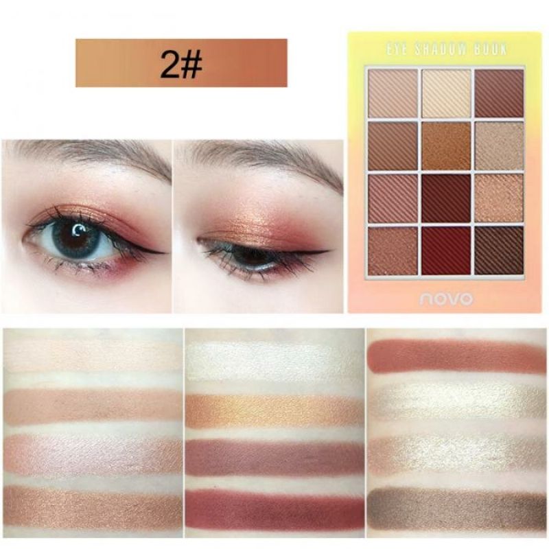 Rainbow Sugar Matte Eyeshadow Palette Maple Leaf Langvarig Øyenskyggepalett Øyemakeup