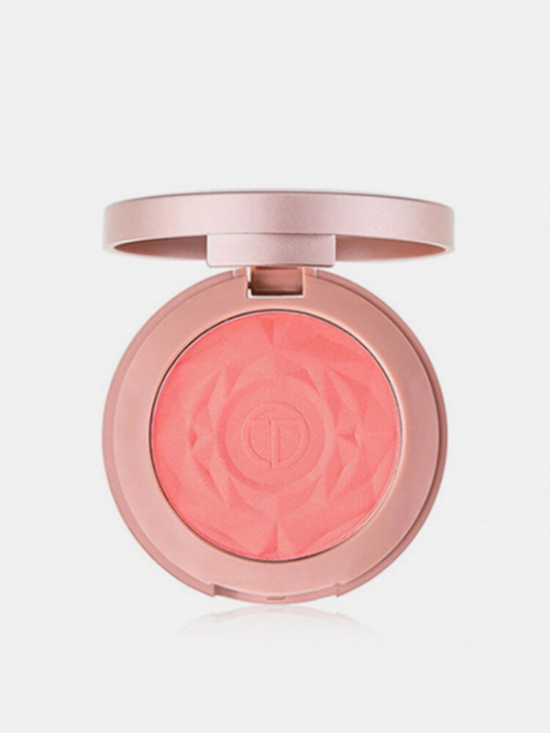 Rose Makeup Blush Langvarig Ansiktsrouge Lett Å Farge Lyse Opp Ansiktet Fin Powder Peach